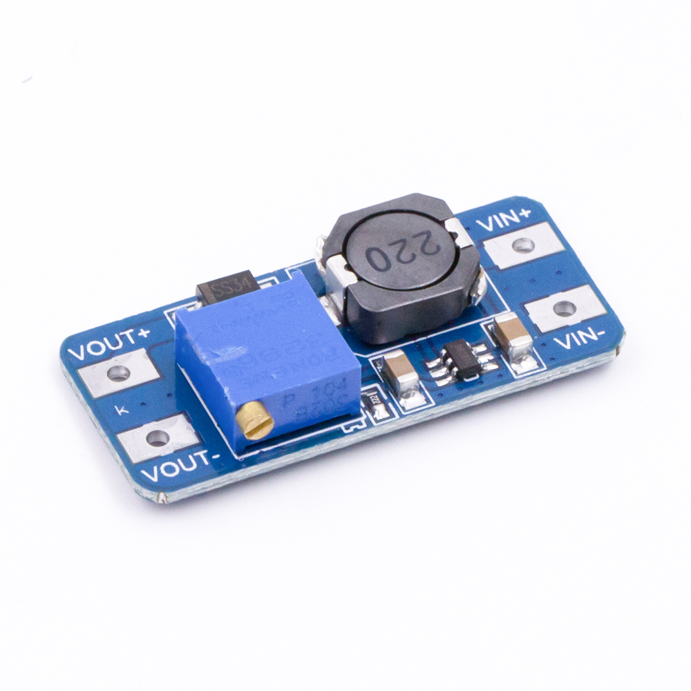 Повышающий преобразователь напряжения MT3608, DC-DC 28в 2А